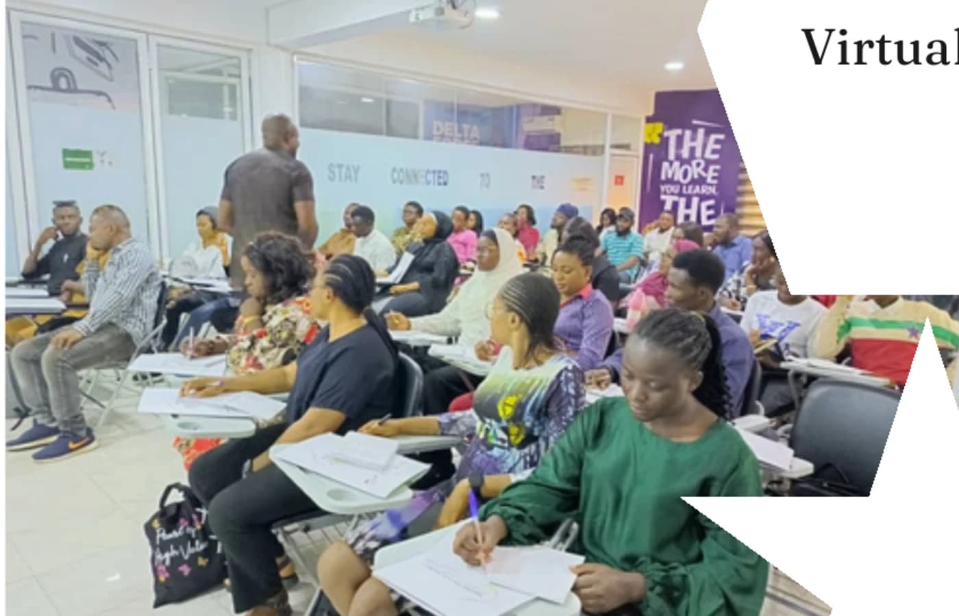 Virtual Assistant and Remote Work Training workshop participants